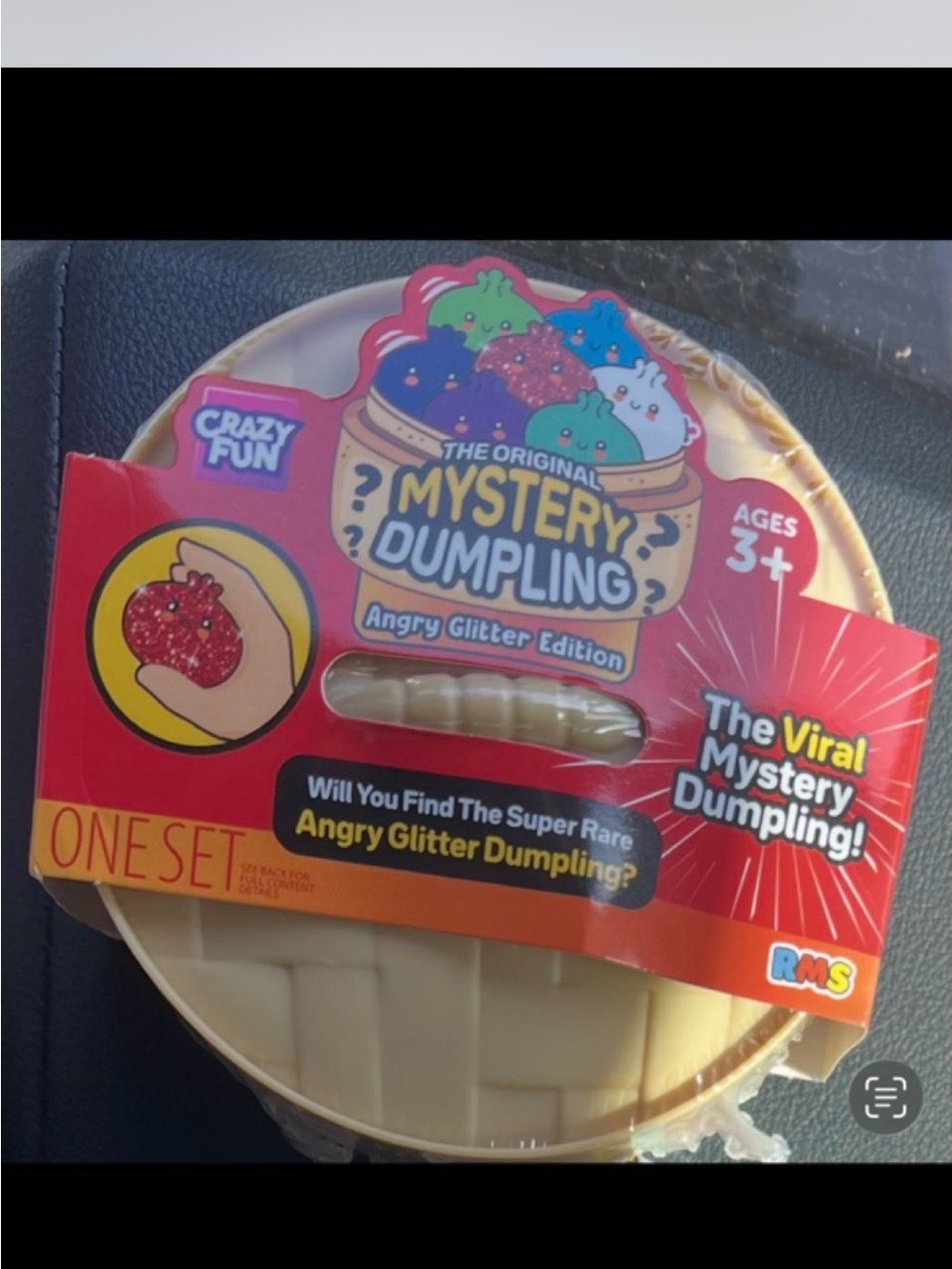 Angry Glitter Edition Mystery RMS Dumpling
